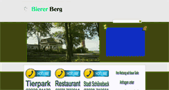 Desktop Screenshot of bierer-berg.de