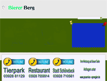 Tablet Screenshot of bierer-berg.de
